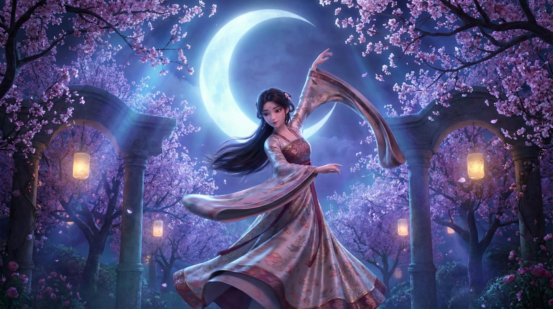 网红原创影视-月下仙舞视频